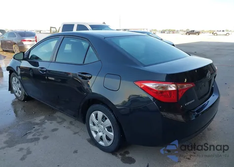 2018 Toyota Corolla Le from USA, damaged, VIN 5YFBURHE3JP853906